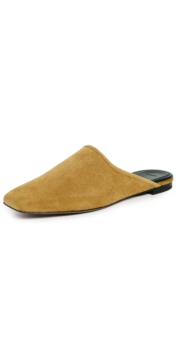 Vince Dakota Mules Honey Brown | Image 1 Vince Dakota Mules Honey Brown | Image 1