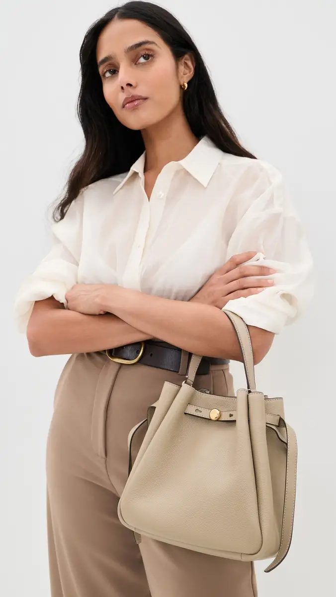 Tory Burch Romy Bucket Bag | Thumbnail 3 Tory Burch Romy Bucket Bag | Thumbnail 3