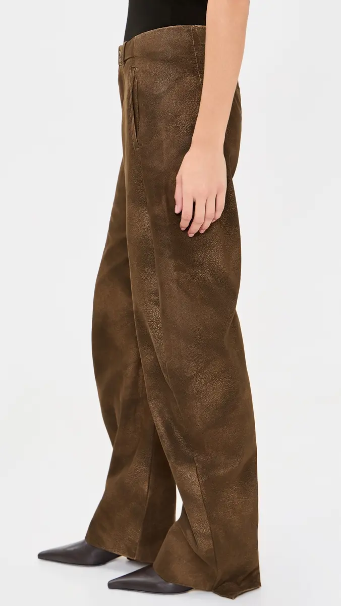 Free People Spotlight Faux Leather Trousers | Thumbnail 4