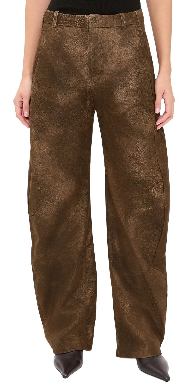 Spotlight Faux Leather Trousers Spotlight Faux Leather Trousers