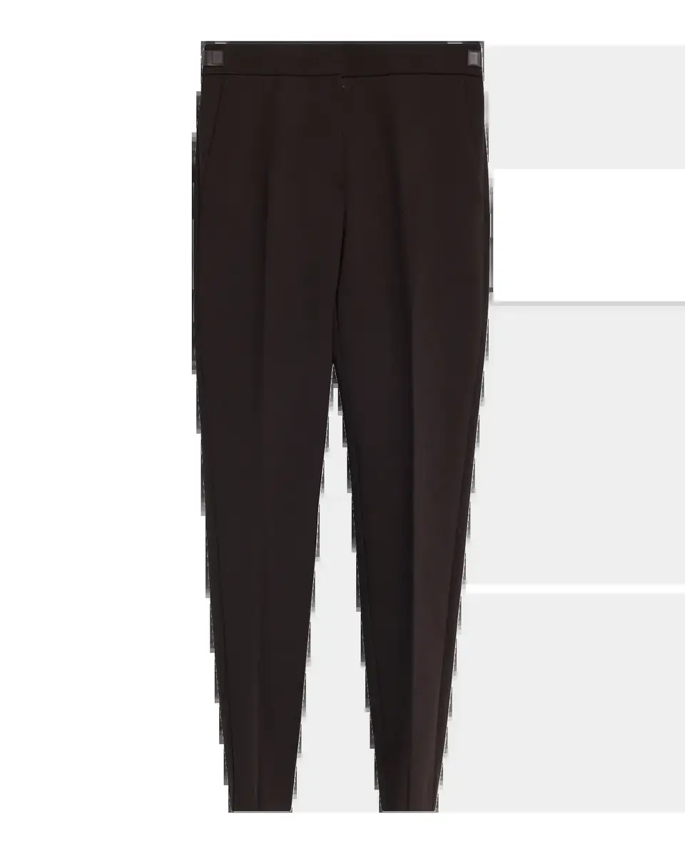 Max Mara Stretch Virgin Wool Tapered-Leg Trousers | Thumbnail 2 Max Mara Stretch Virgin Wool Tapered-Leg Trousers | Thumbnail 2