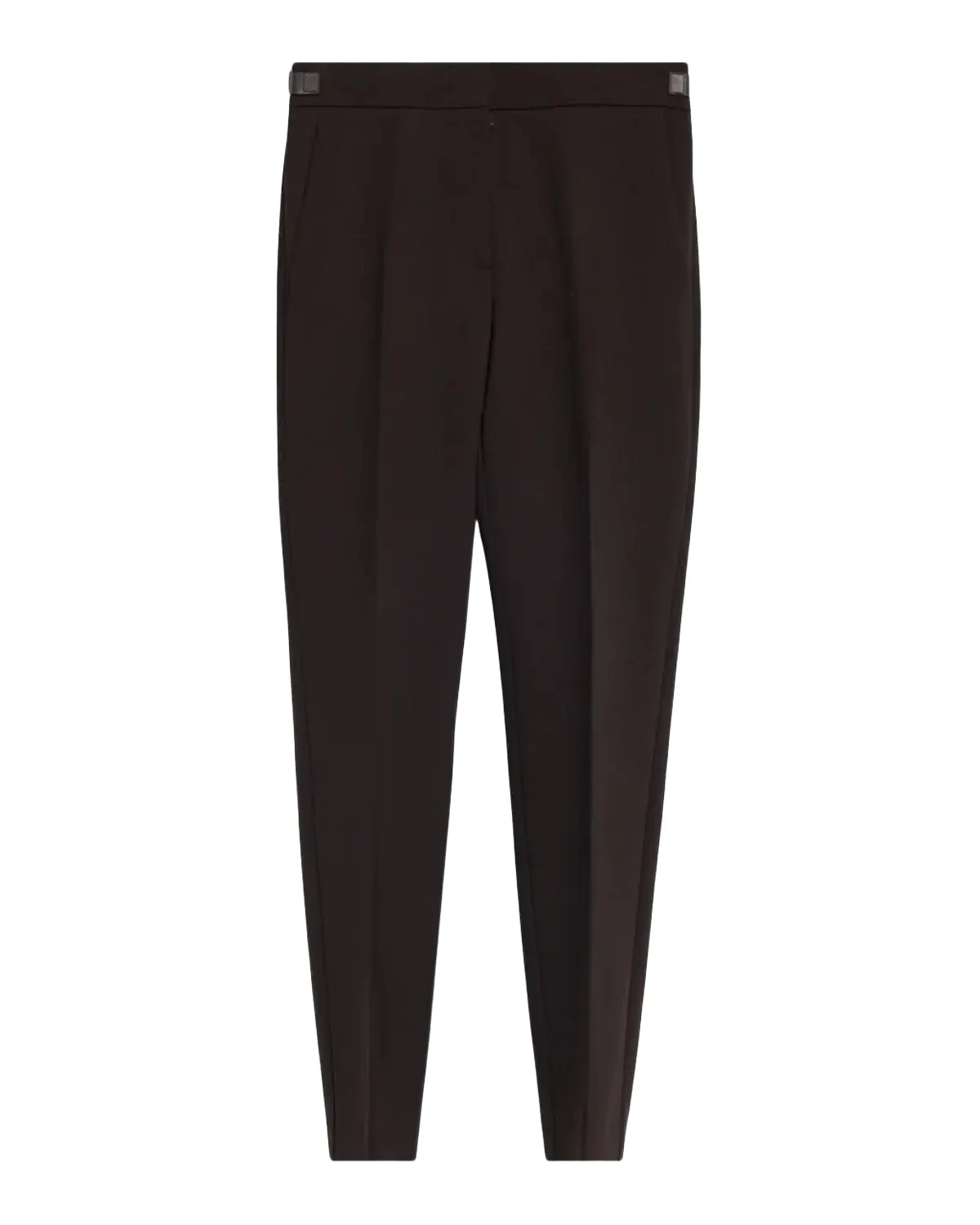 Stretch Virgin Wool Tapered-Leg Trousers Stretch Virgin Wool Tapered-Leg Trousers