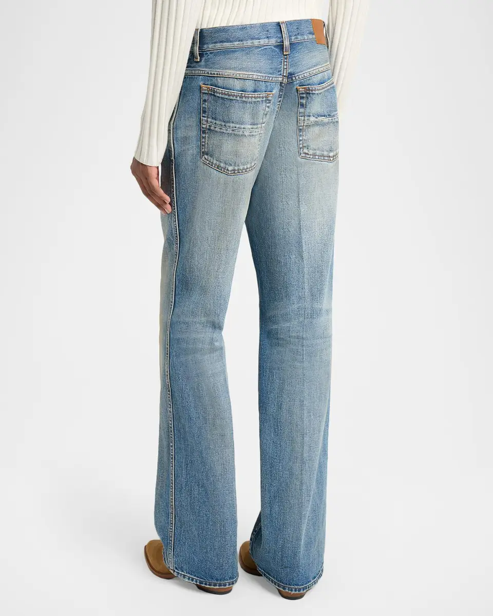 AMIRI Men's MA Fit Faded Denim Jeans | Thumbnail 3 AMIRI Men's MA Fit Faded Denim Jeans | Thumbnail 3