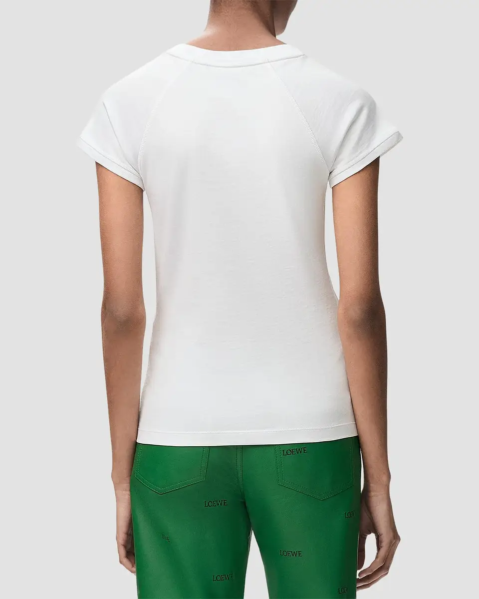 Loewe Small Fit Cap-Sleeve T-Shirt | Thumbnail 3 Loewe Small Fit Cap-Sleeve T-Shirt | Thumbnail 3