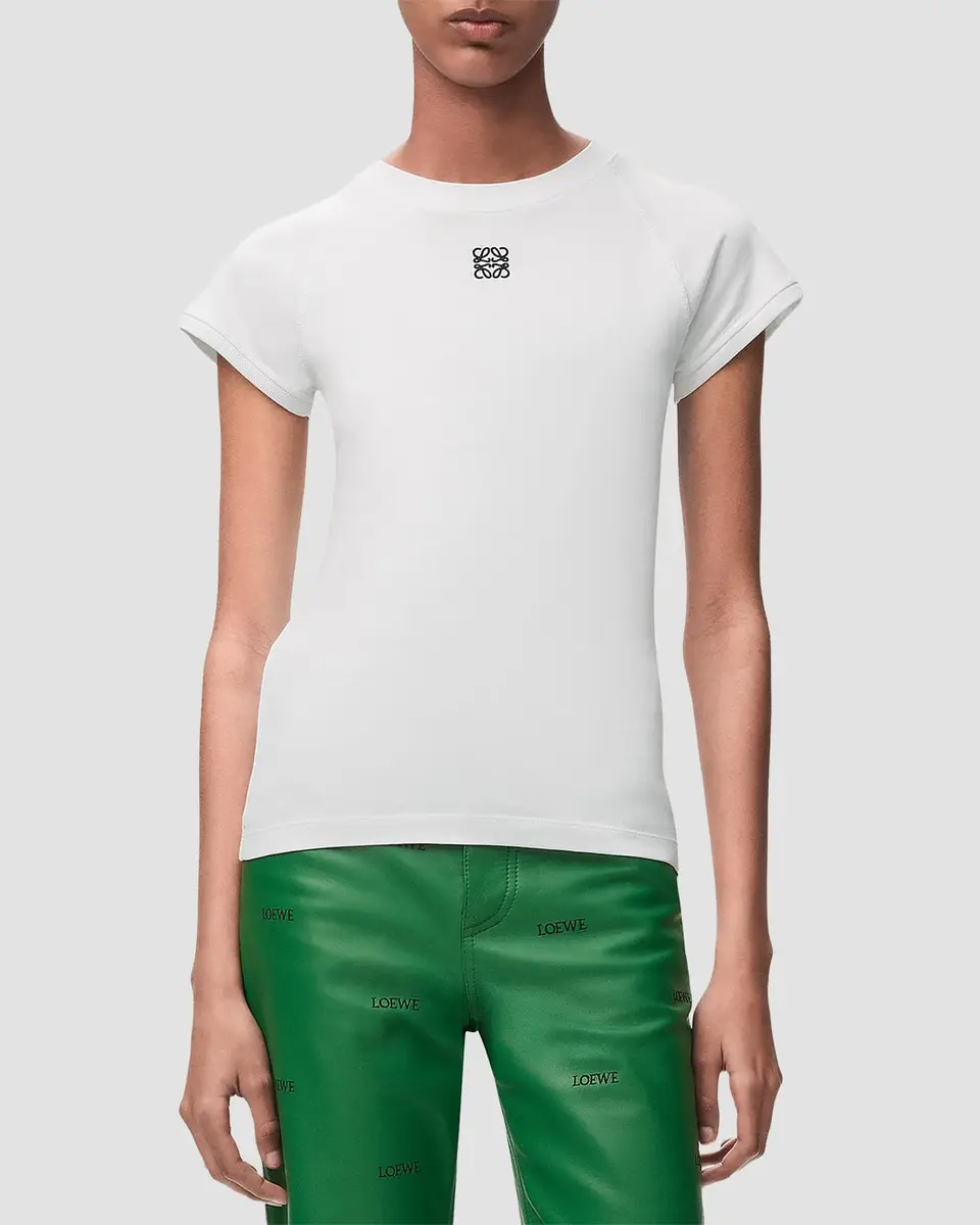 Loewe Small Fit Cap-Sleeve T-Shirt | Thumbnail 4 Loewe Small Fit Cap-Sleeve T-Shirt | Thumbnail 4