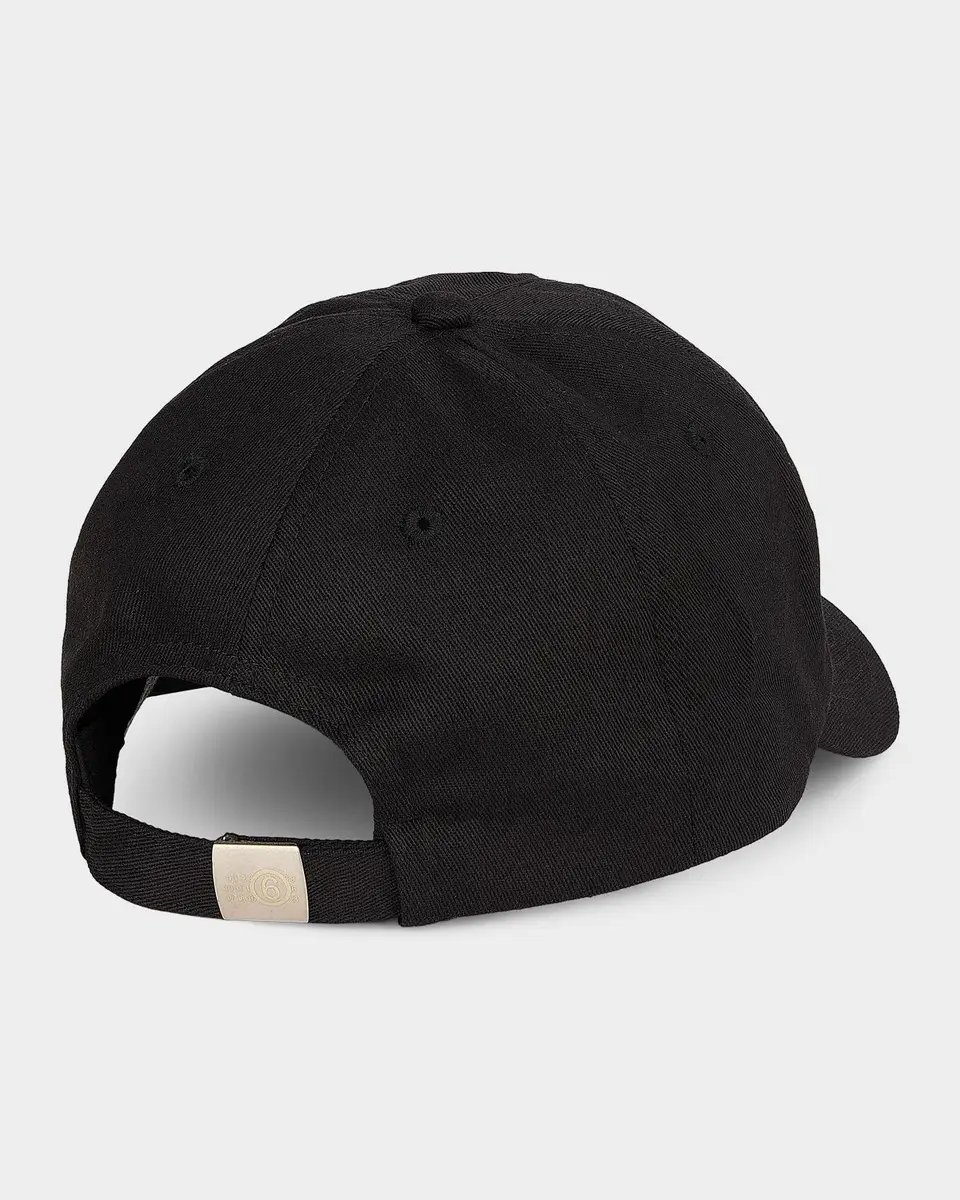 Maison Margiela Logo Cotton Baseball Hat | Thumbnail 2 Maison Margiela Logo Cotton Baseball Hat | Thumbnail 2