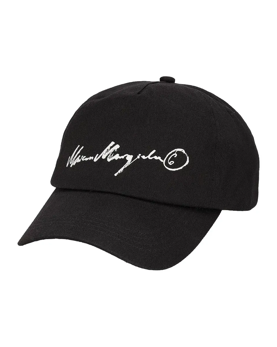 Maison Margiela Logo Cotton Baseball Hat | Thumbnail 3 Maison Margiela Logo Cotton Baseball Hat | Thumbnail 3