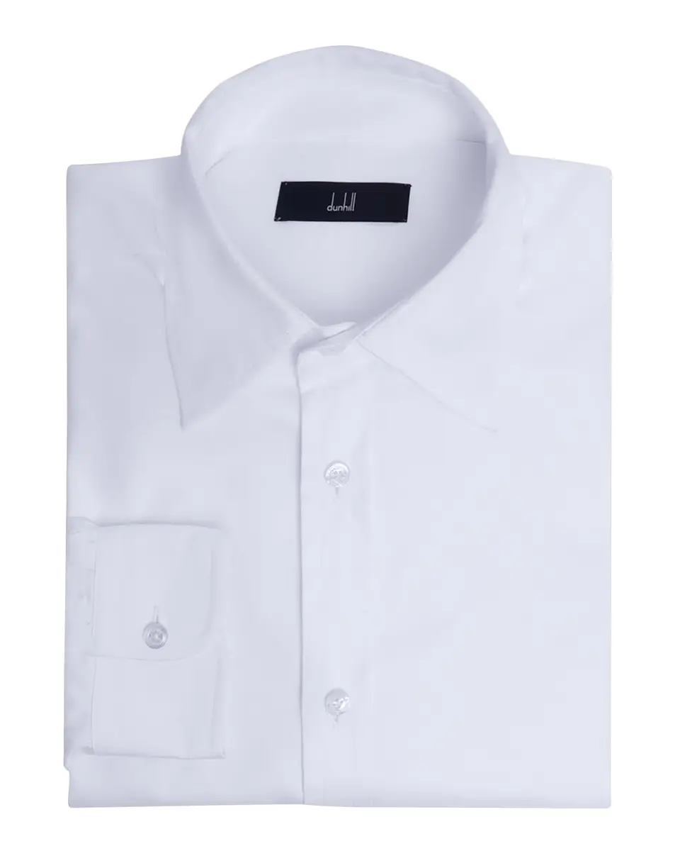 dunhill Men's Cotton Giza Dress Shirt | Thumbnail 3 dunhill Men's Cotton Giza Dress Shirt | Thumbnail 3