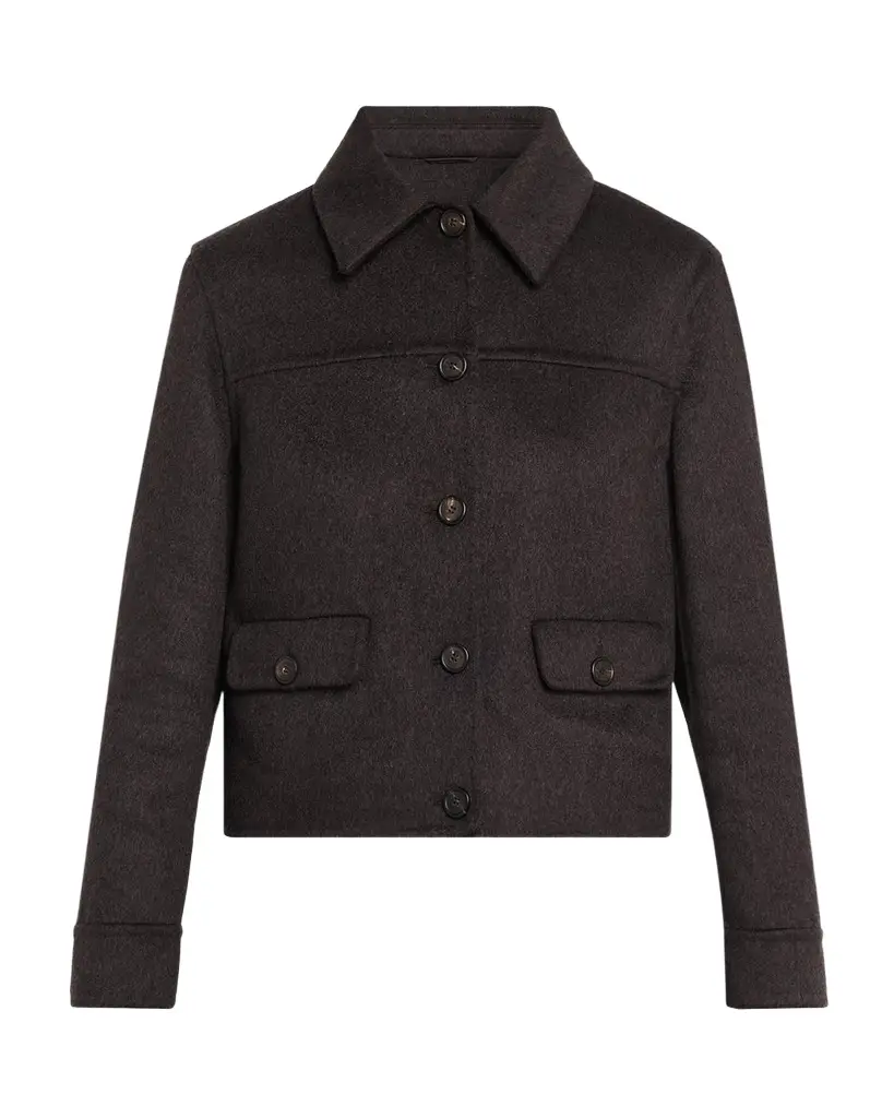 Brunello Cucinelli Cashmere Single-Breasted Jacket | Image 1 Brunello Cucinelli Cashmere Single-Breasted Jacket | Image 1
