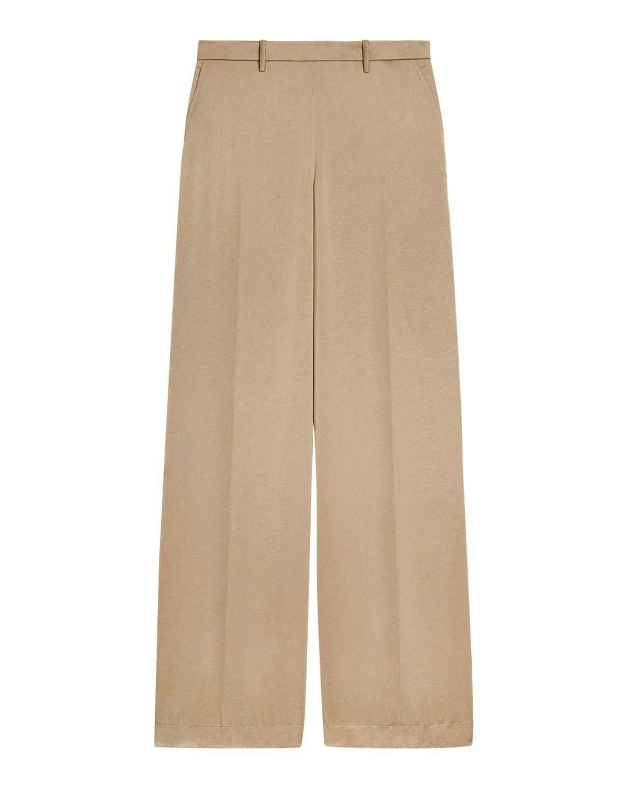 Satin Wide-Leg Pants Satin Wide-Leg Pants