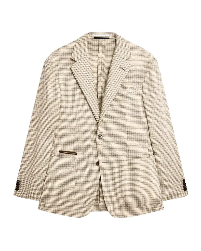 dunhill Men's Wool Houndstooth Single-Breasted Sport Coat | Image 1 dunhill Men's Wool Houndstooth Single-Breasted Sport Coat | Image 1