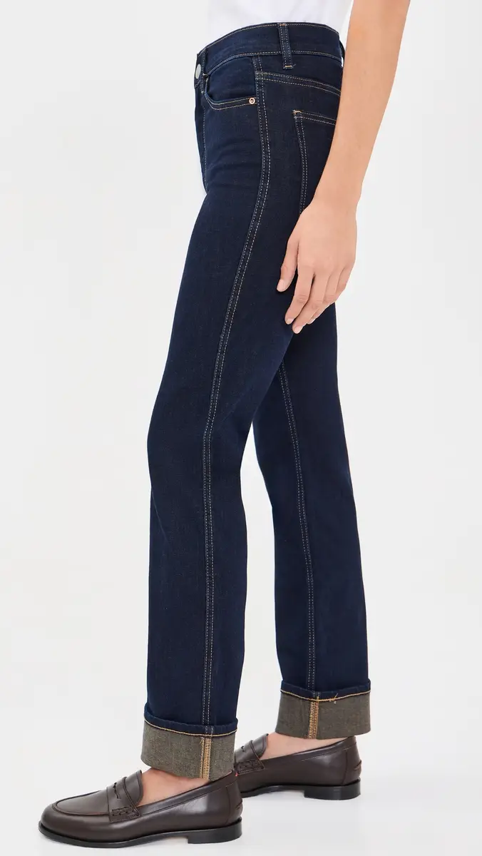 DL1961 Halle Straight High Rise Instasculpt Jeans | Thumbnail 4 DL1961 Halle Straight High Rise Instasculpt Jeans | Thumbnail 4