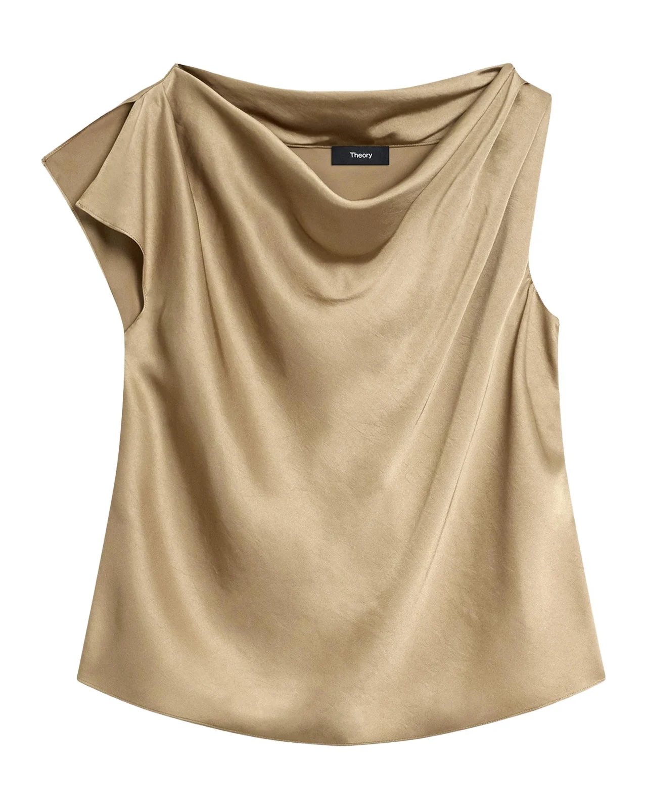 Cowlneck Satin Blouse Cowlneck Satin Blouse