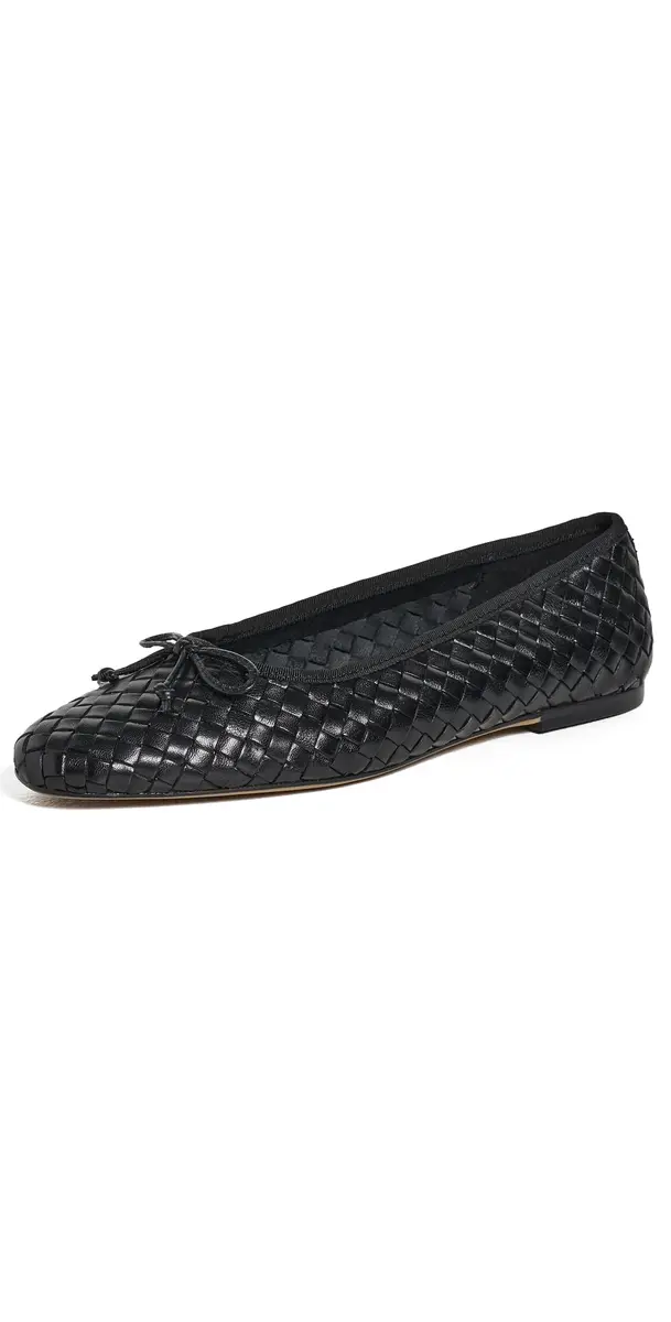 Sam Edelman Ruthie Woven Flats Black | Image 1 Sam Edelman Ruthie Woven Flats Black | Image 1