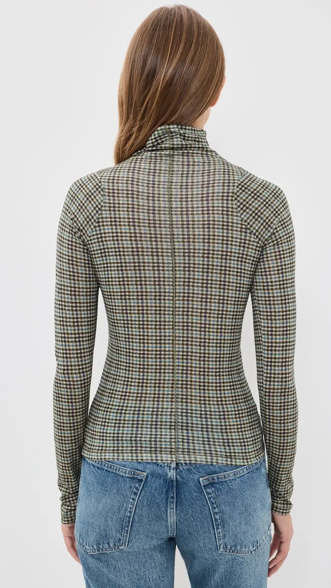 rag & bone Shaw Paneled Long Sleeve Turtleneck Tee | Thumbnail 3
