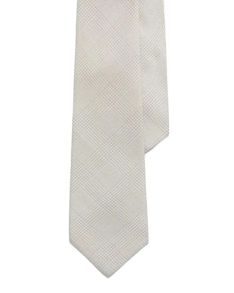 Ralph Lauren Men's Glen Plaid Cashmere-Silk Tie | Image 1 Ralph Lauren Men's Glen Plaid Cashmere-Silk Tie | Image 1
