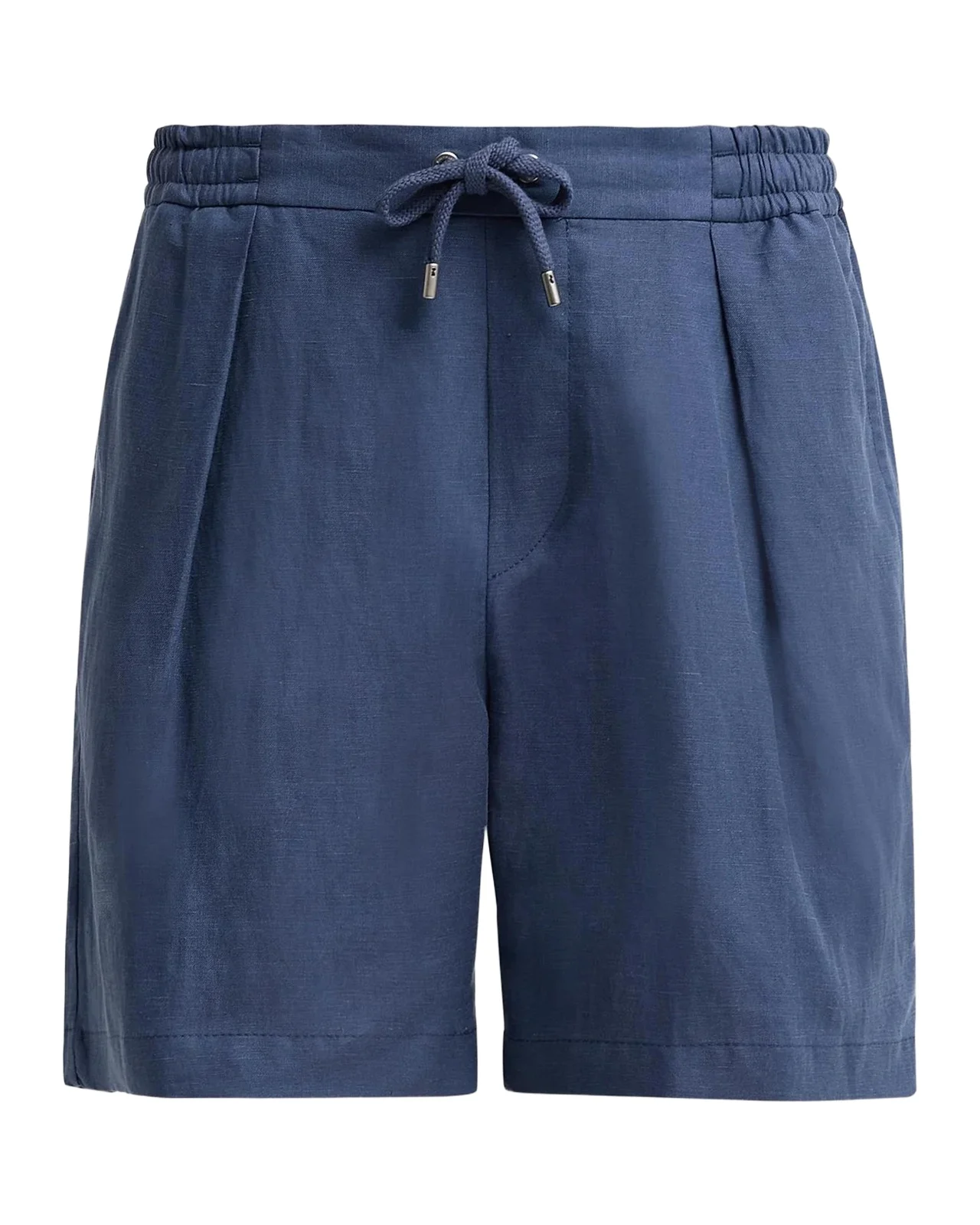 Men's Silk-Linen Drawstring Shorts Men's Silk-Linen Drawstring Shorts