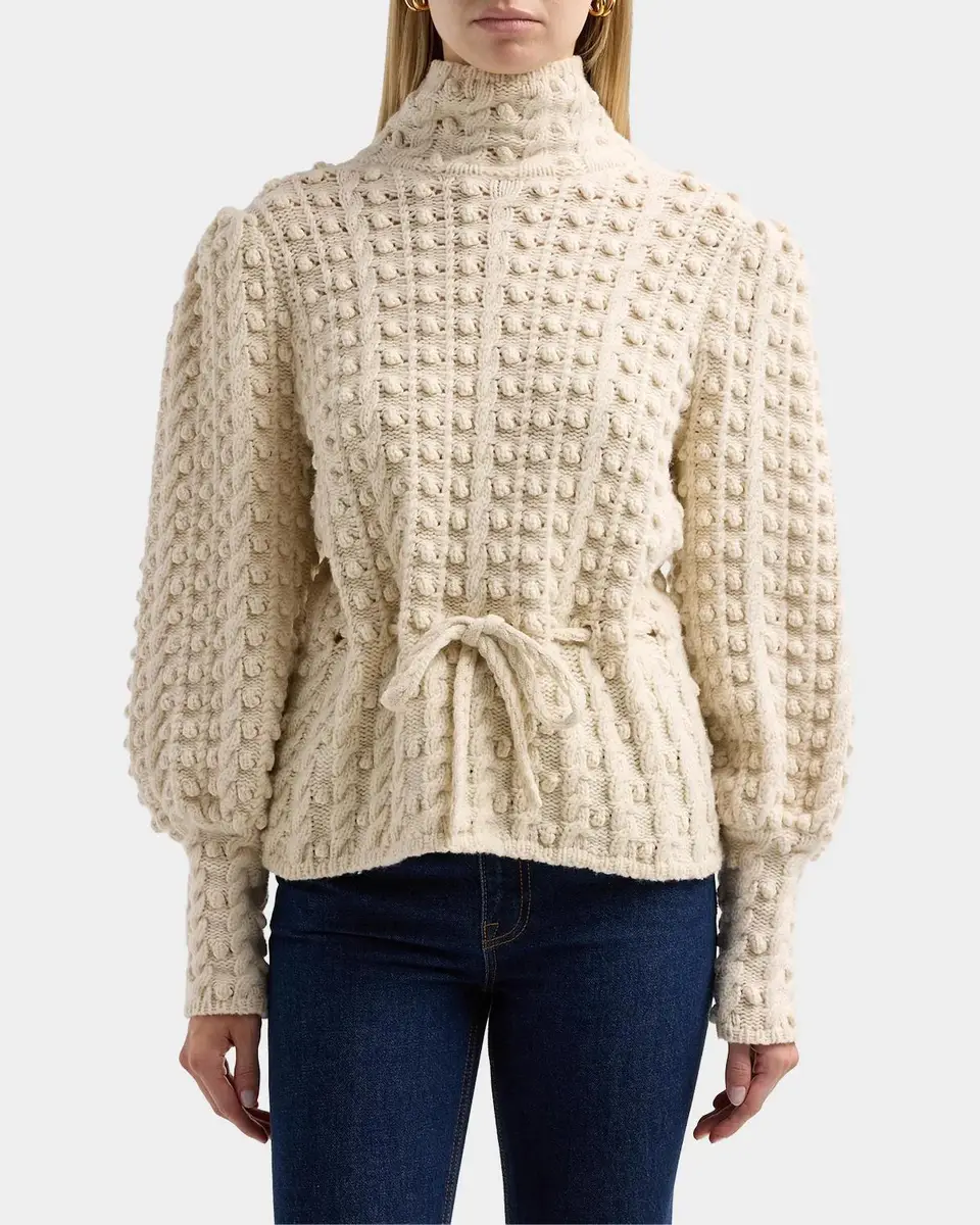Zimmermann Valiant Wool Bauble Sweater | Thumbnail 4 Zimmermann Valiant Wool Bauble Sweater | Thumbnail 4