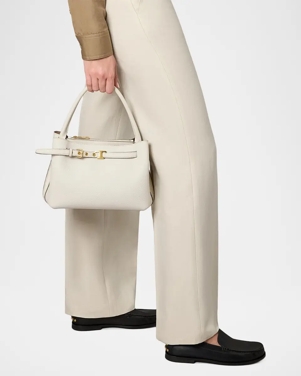 Tod's Tim T Timeless Belted Leather Top-Handle Bag | Thumbnail 2