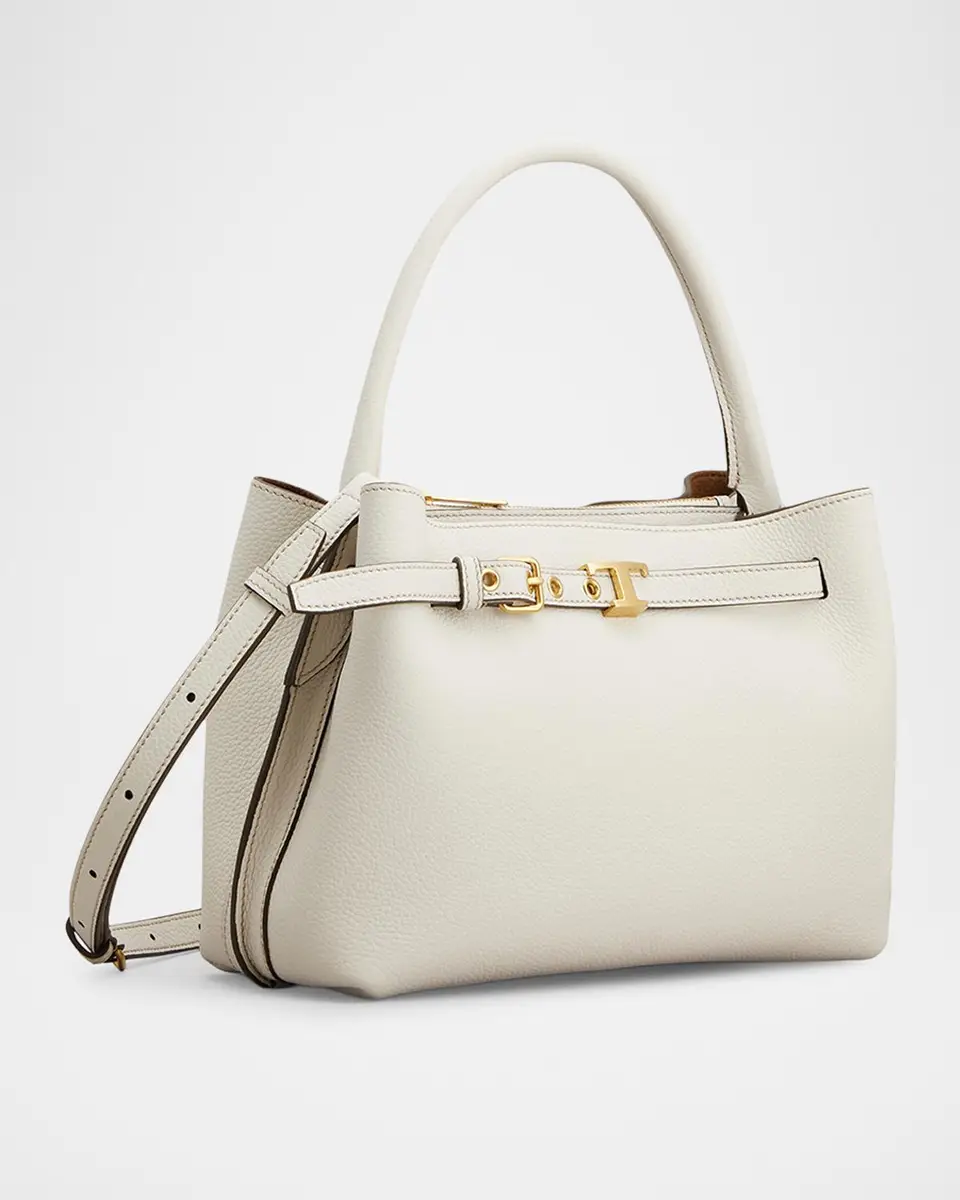 Tod's Tim T Timeless Belted Leather Top-Handle Bag | Thumbnail 3