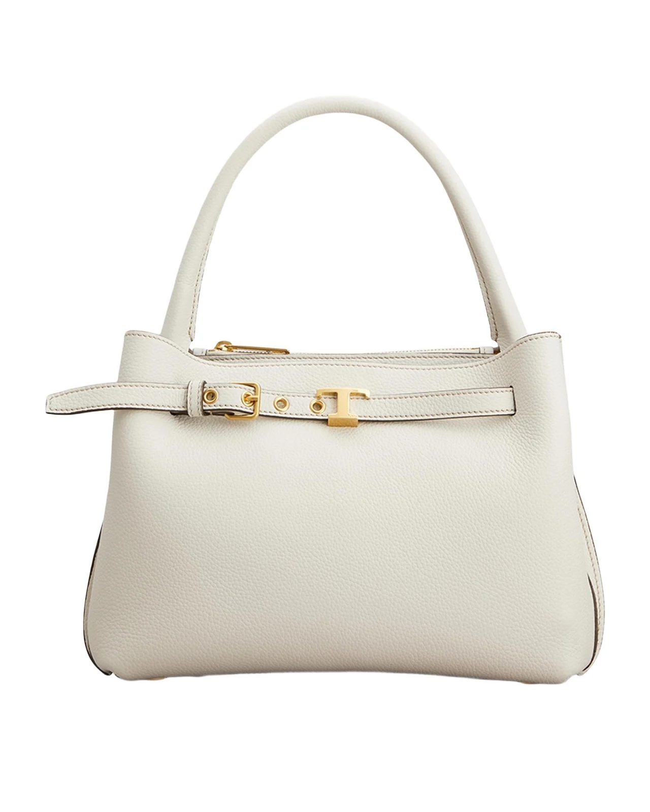 Tim T Timeless Belted Leather Top-Handle Bag Tim T Timeless Belted Leather Top-Handle Bag