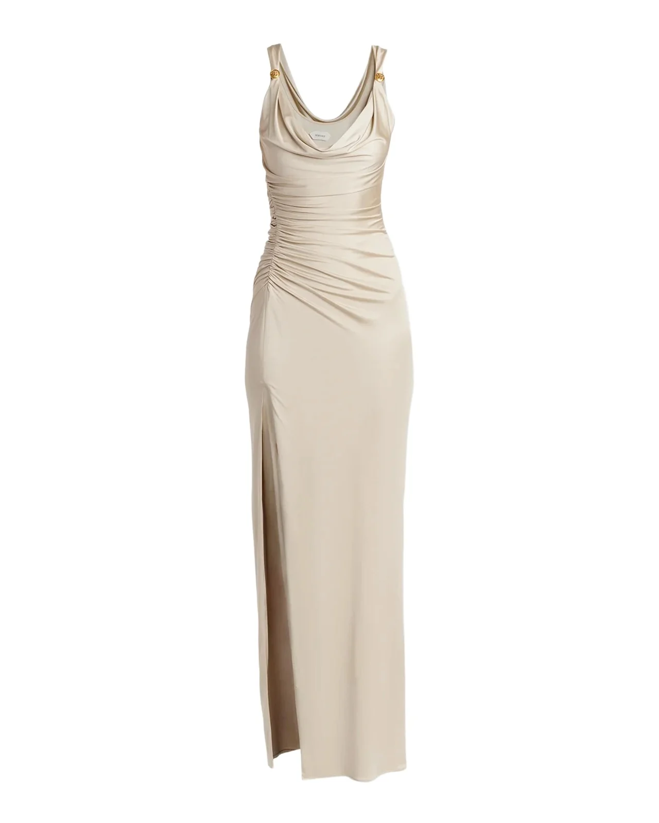 Draped Sleeveless Gown Draped Sleeveless Gown