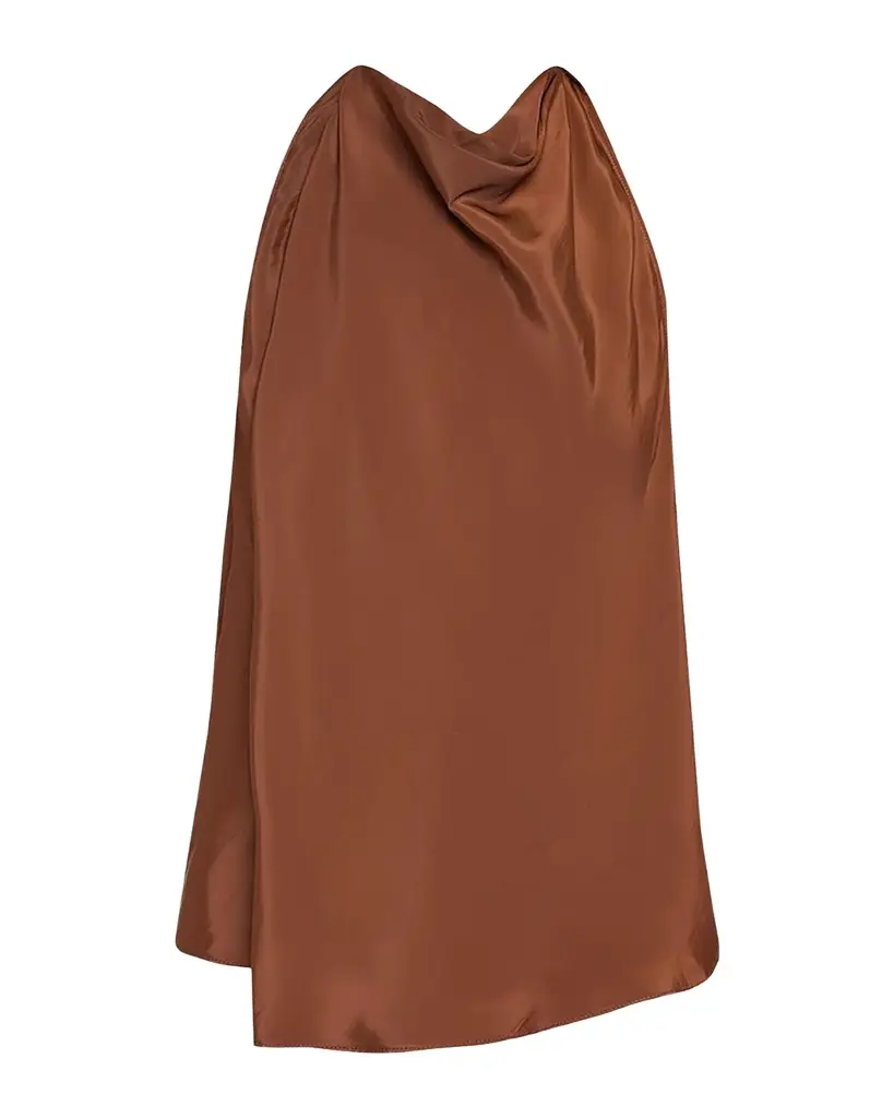 A.L.C. Ada Satin Halter Top | Image 1 A.L.C. Ada Satin Halter Top | Image 1