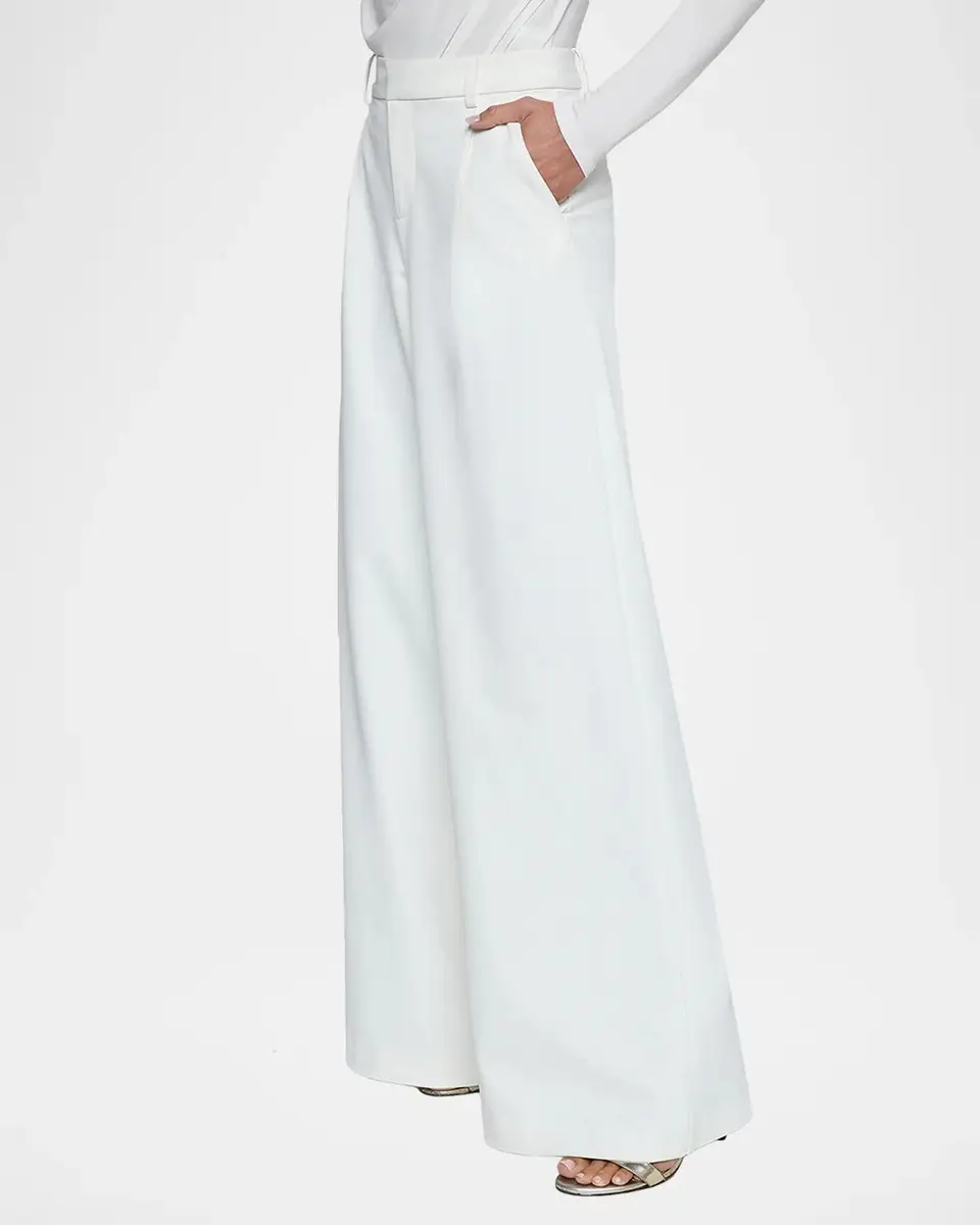 L'Agence Allanah Wide-Leg Trousers | Thumbnail 5