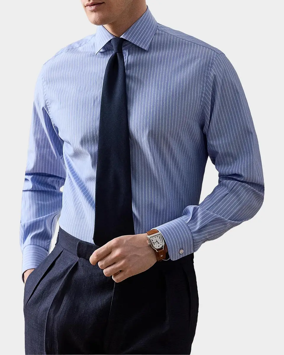 Ralph Lauren Purple Label Men's Striped Shirt | Thumbnail 8 Ralph Lauren Purple Label Men's Striped Shirt | Thumbnail 8