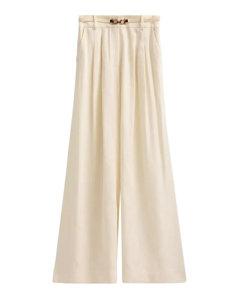 Zimmermann Belted Wide Leg Pants | Image 1 Zimmermann Belted Wide Leg Pants | Image 1
