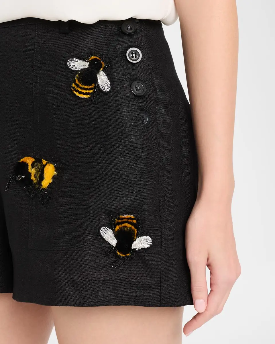 Libertine Buzz Off Linen Sailor Shorts | Thumbnail 5 Libertine Buzz Off Linen Sailor Shorts | Thumbnail 5