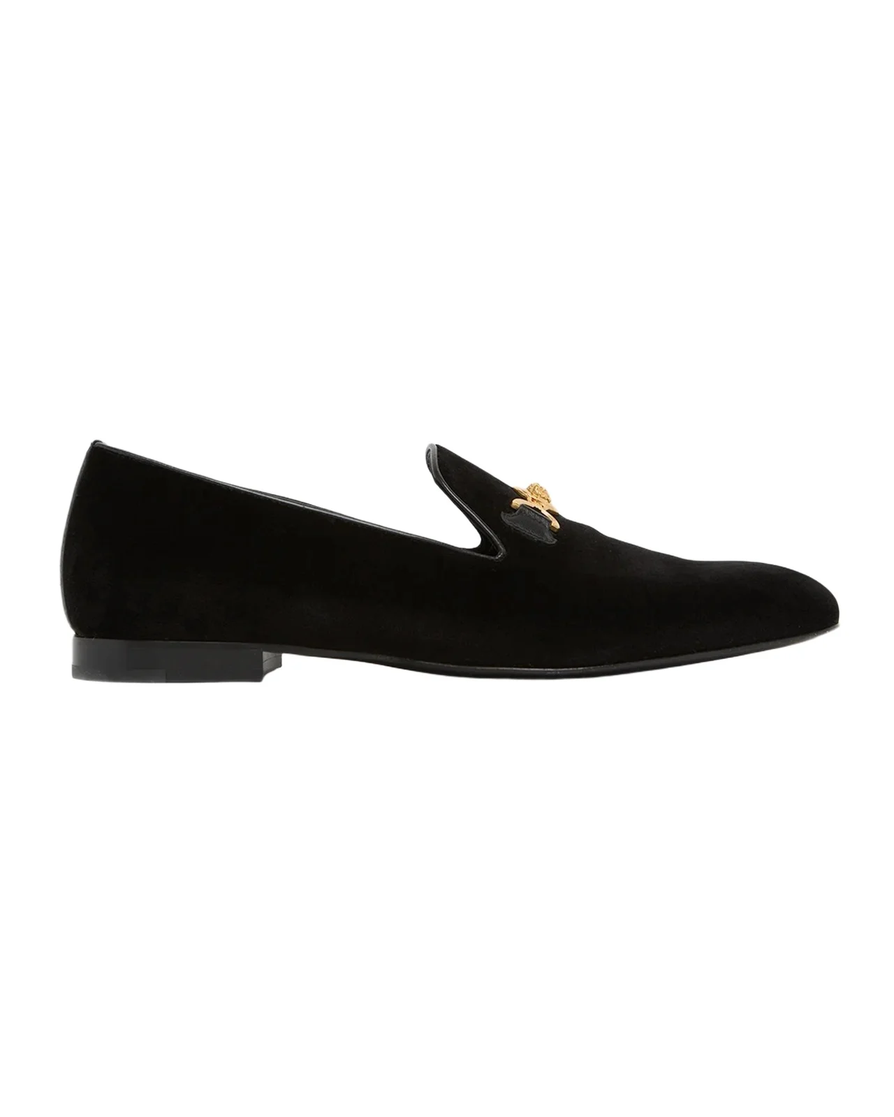 Men's Medusa Velvet Loafers Men's Medusa Velvet Loafers