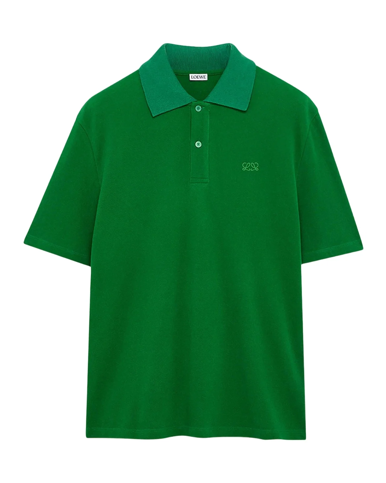 Loewe Men's Cotton Pique Polo Shirt