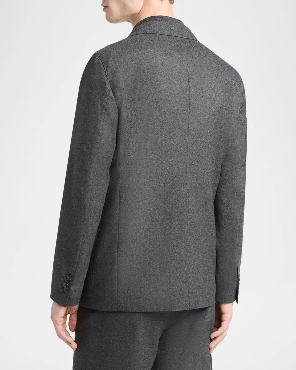 Giorgio Armani Men's Upton Cashmere-Stretch Blazer | Thumbnail 3