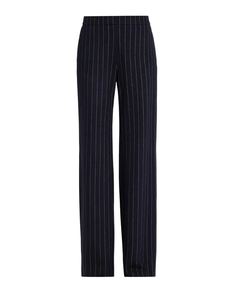 Lafayette 148 New York Lafayette Pinstripe Flare-Leg Pants | Image 1 Lafayette 148 New York Lafayette Pinstripe Flare-Leg Pants | Image 1