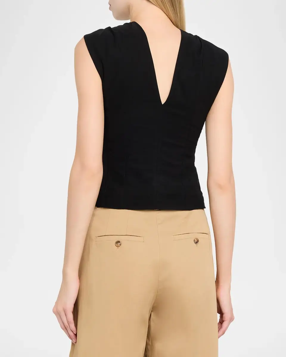 A.L.C. Elouise V-Neck Top | Thumbnail 3 A.L.C. Elouise V-Neck Top | Thumbnail 3