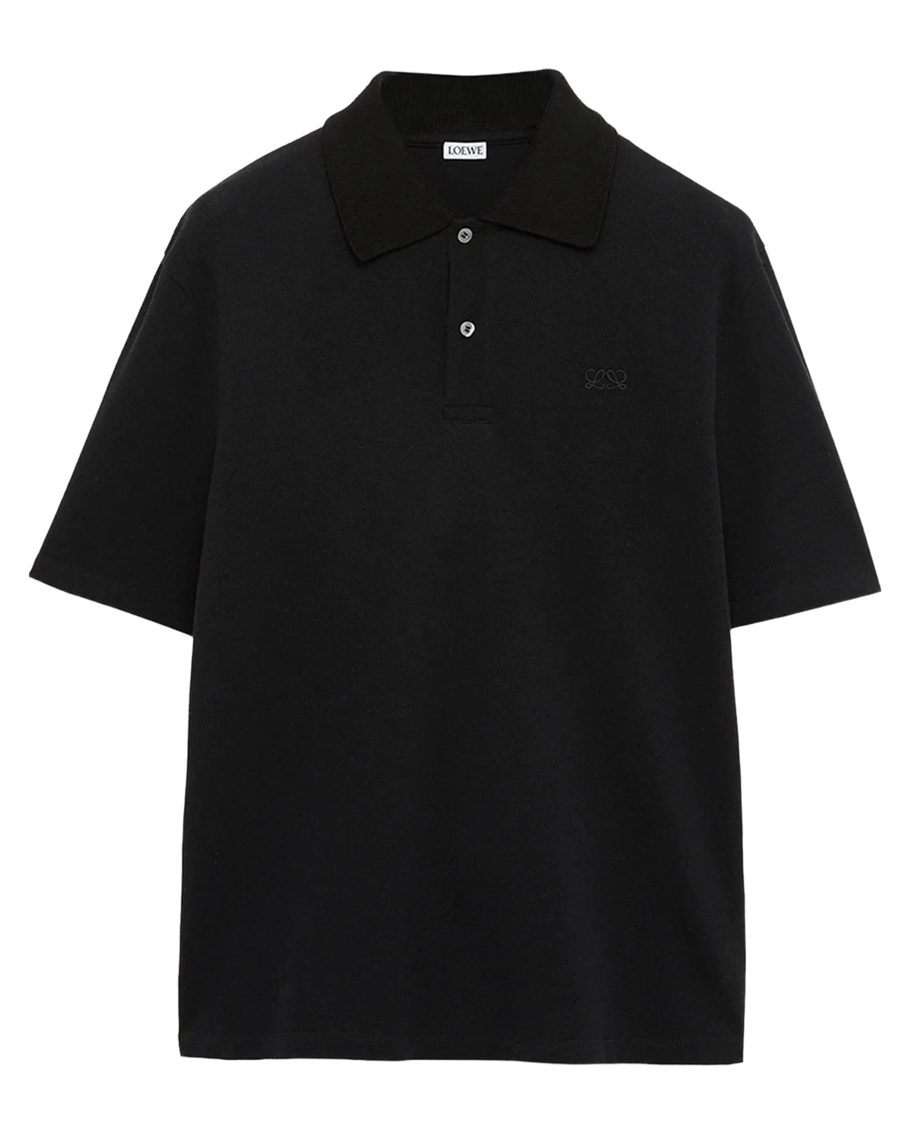 Loewe Men's Cotton Pique Polo Shirt