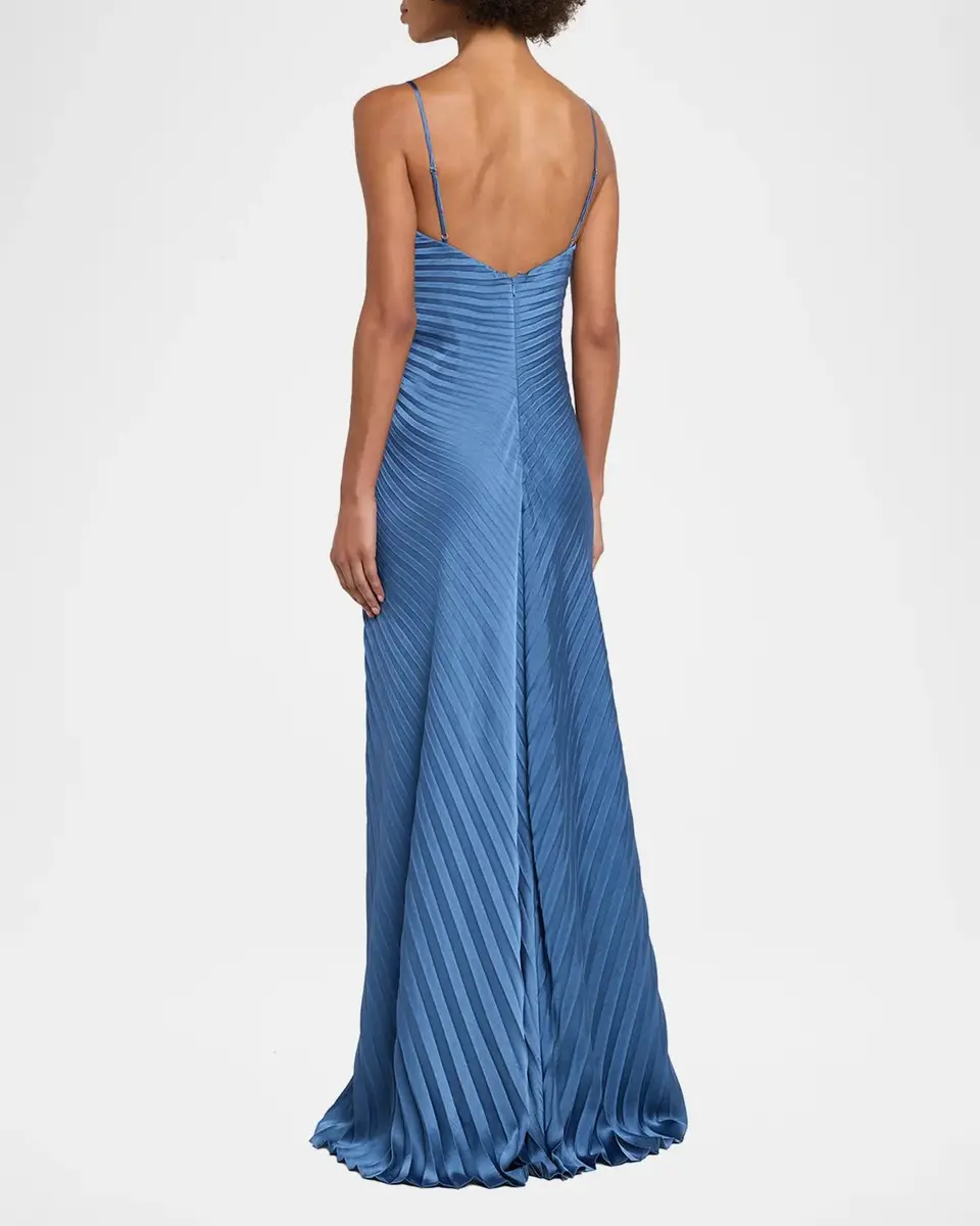 A.L.C. Genevieve Pleated Gown | Thumbnail 3 A.L.C. Genevieve Pleated Gown | Thumbnail 3