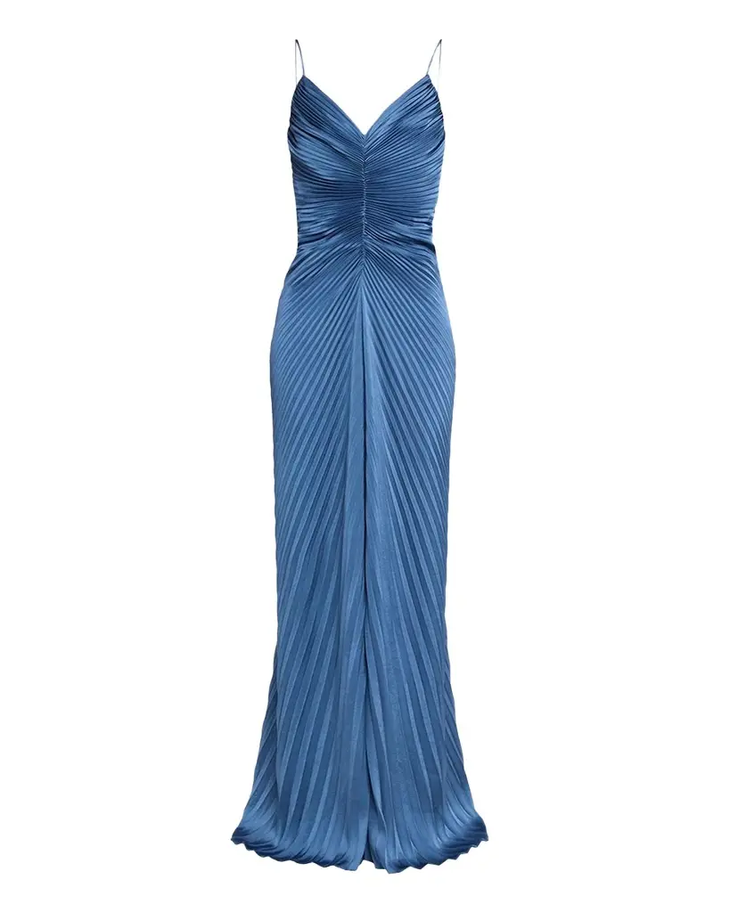Genevieve Pleated Gown Genevieve Pleated Gown