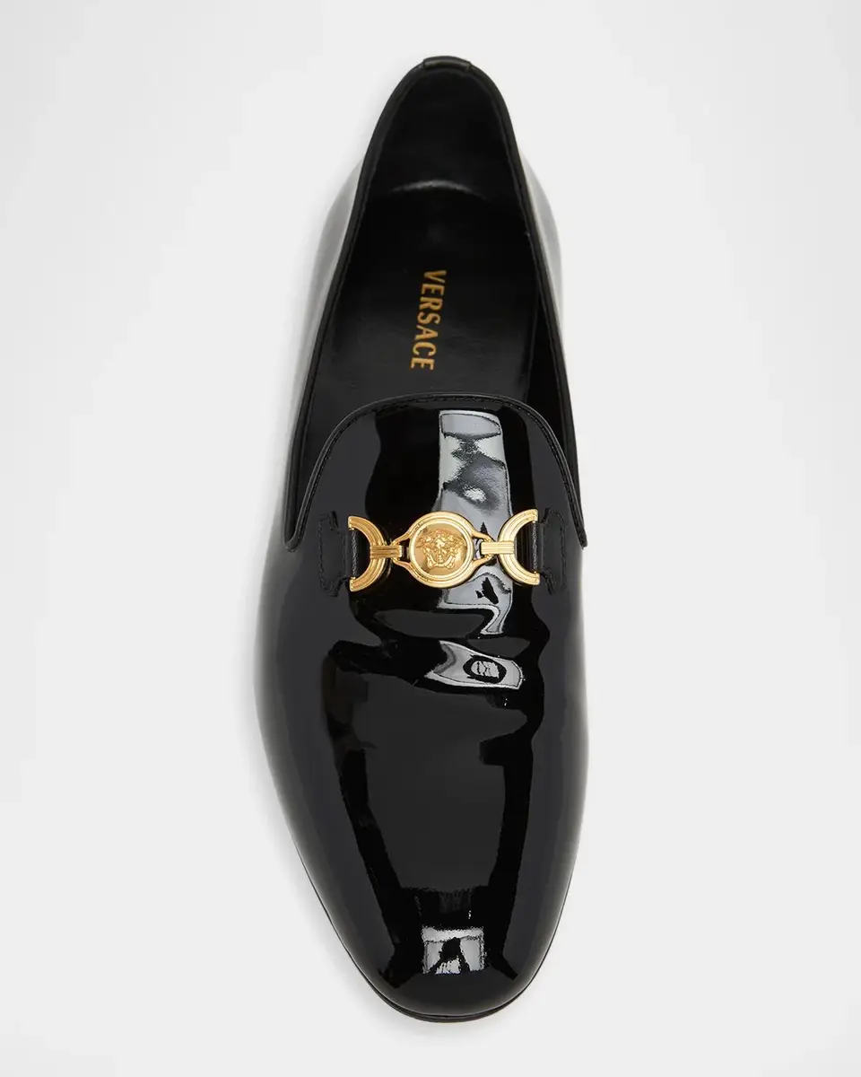 Versace Patent Leather Loafers | Thumbnail 6 Versace Patent Leather Loafers | Thumbnail 6