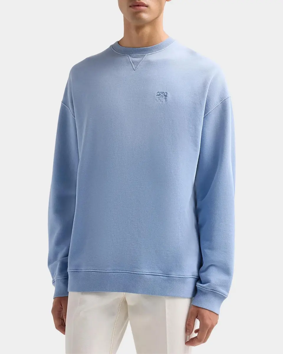 Loewe Anagram Cotton Crewneck Sweatshirt | Thumbnail 5 Loewe Anagram Cotton Crewneck Sweatshirt | Thumbnail 5