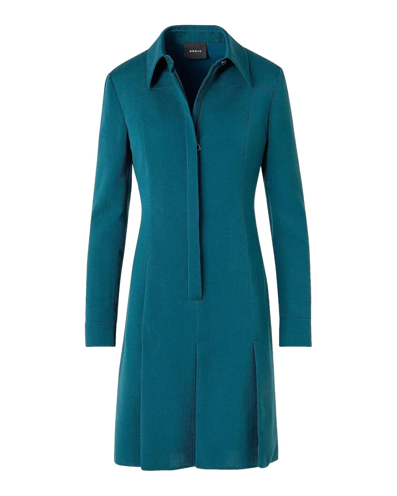 Cotton-Silk Seersucker Shirtdress Cotton-Silk Seersucker Shirtdress