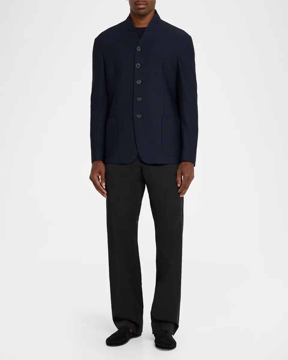 Giorgio Armani Rice Stitch Jacket | Thumbnail 2 Giorgio Armani Rice Stitch Jacket | Thumbnail 2