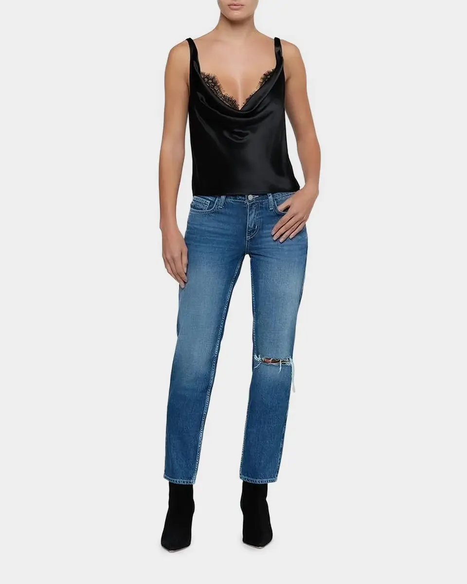 L'Agence Evadne Silk Lace Camisole | Thumbnail 2