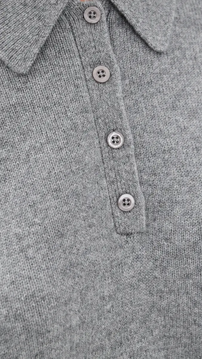 Frame The Academy Polo Cashmere Pullover | Thumbnail 6 Frame The Academy Polo Cashmere Pullover | Thumbnail 6