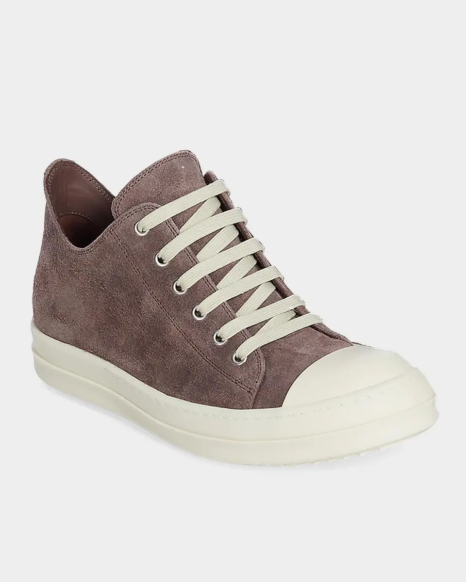 DRKSHDW RICK OWENS Suede Low-Top Sneakers | Thumbnail 4
