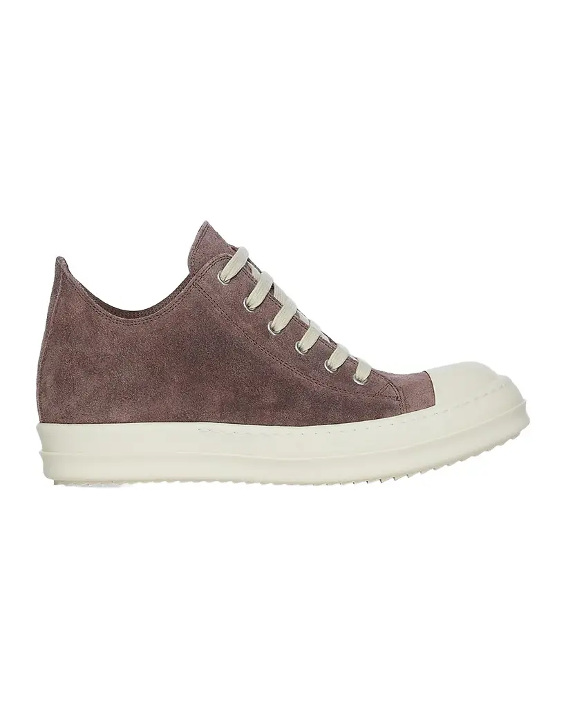 DRKSHDW RICK OWENS Suede Low-Top Sneakers