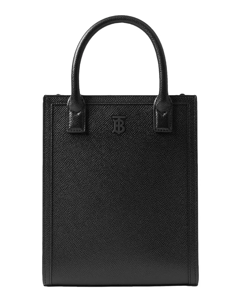 Burberry Denny Leather Tote | Thumbnail 3 Burberry Denny Leather Tote | Thumbnail 3