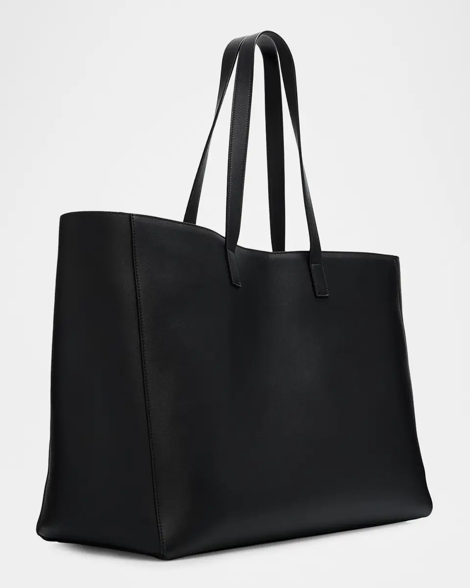 Saint Laurent Men's Shopping Tote Bag in Leather | Thumbnail 3 Saint Laurent Men's Shopping Tote Bag in Leather | Thumbnail 3
