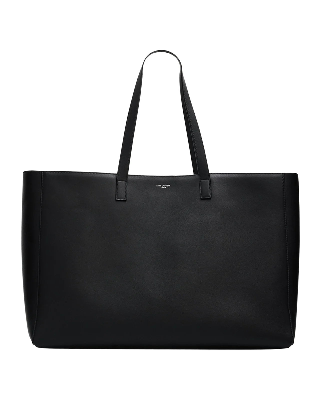 Saint Laurent Men's Shopping Tote Bag in Leather